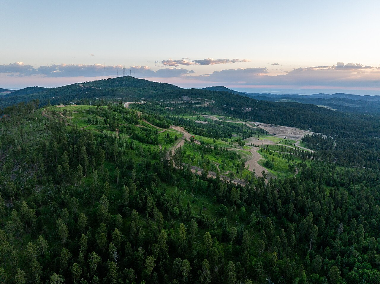 Deer Mountain Village at dawn