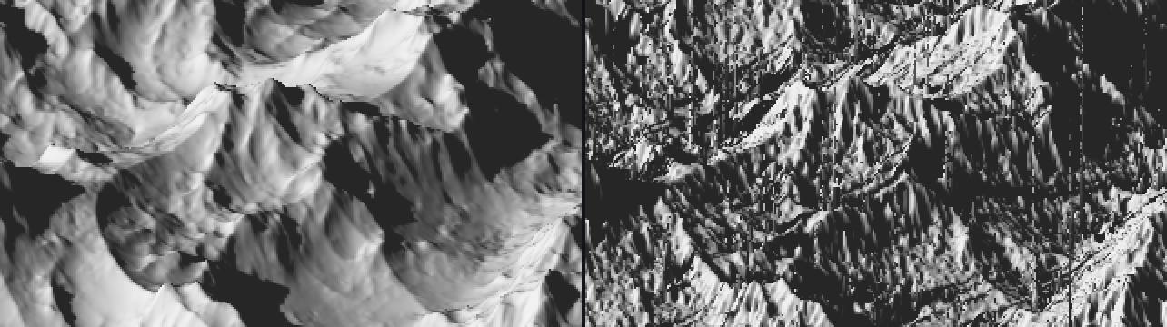 Raw vs eroded
