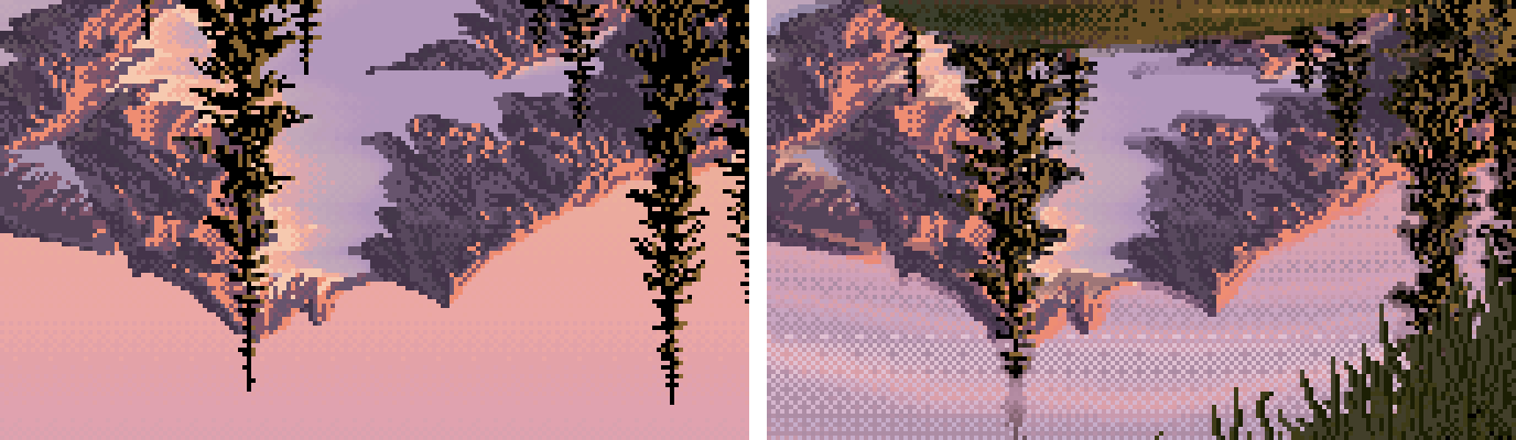 Reflection compared