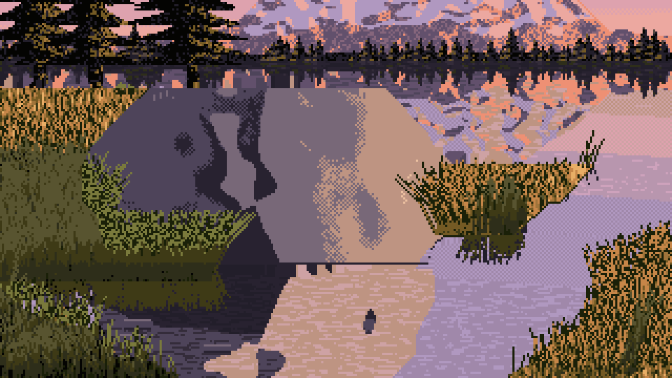 The close boulder