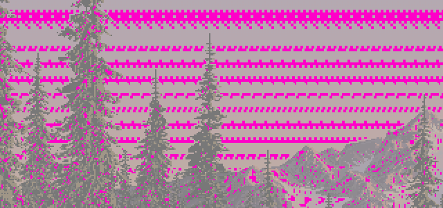 Checker map, sky