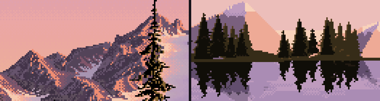 Mountains compared