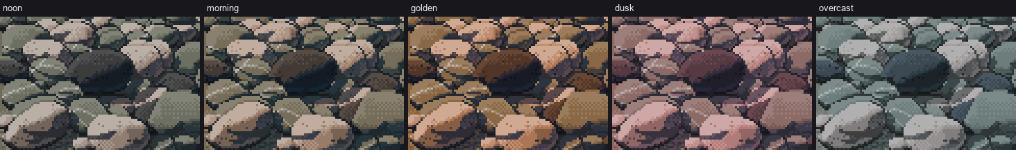 same map, five hours