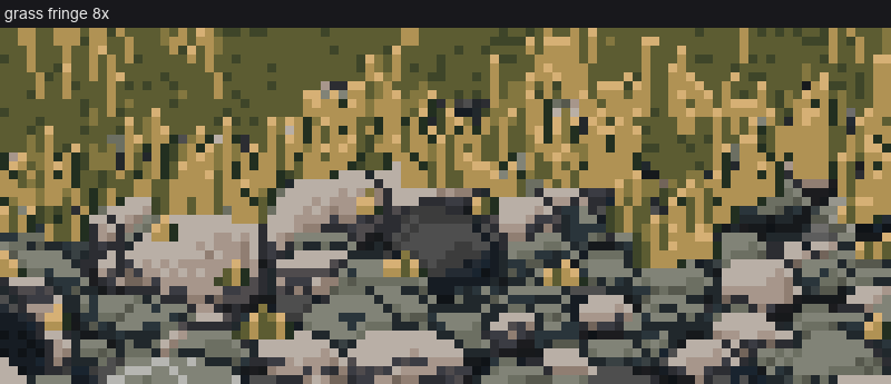 grass after