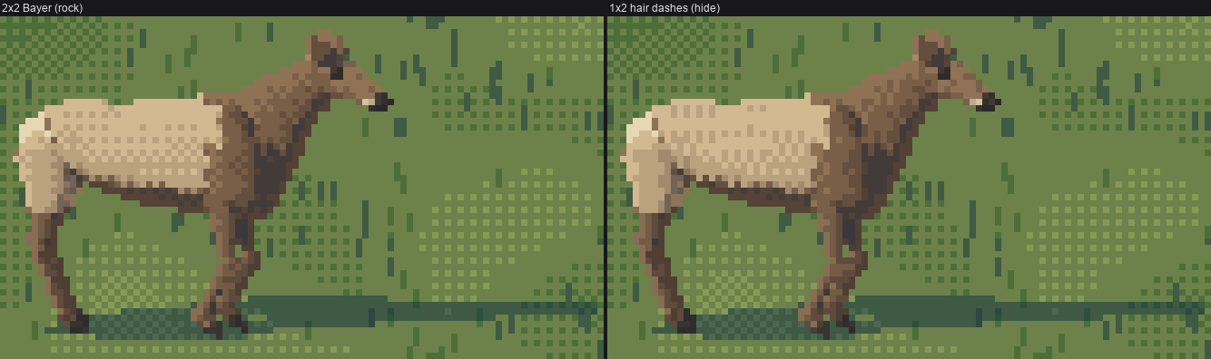 dither