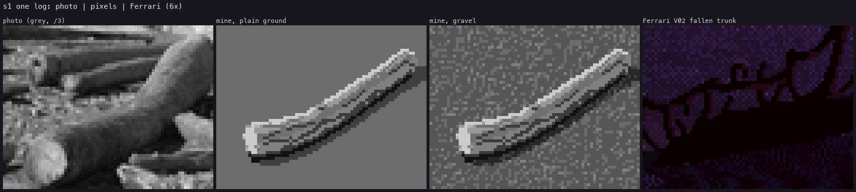 stage 1, final comparison